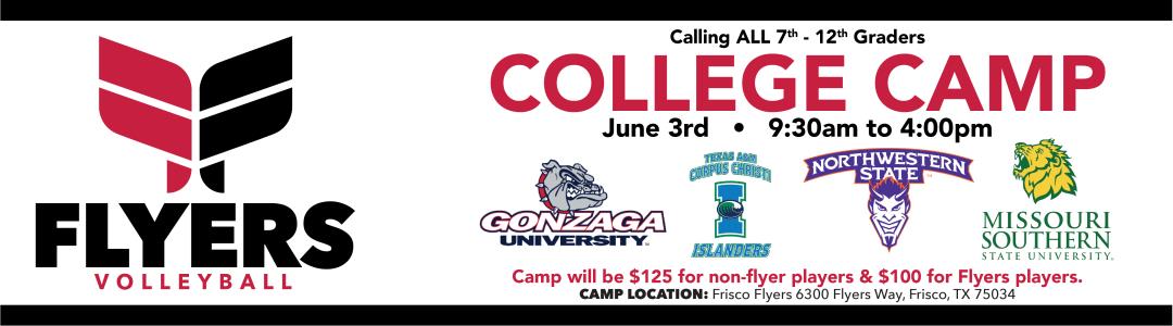 2026 Flyers College Camp
