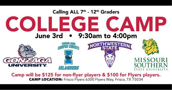 2026 Flyers College Camp